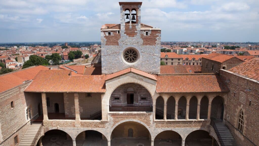 Palais des rois de Majorque à Perpignan.