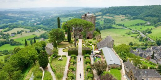 Château de Brive la Gaillarde, Dordogne, France