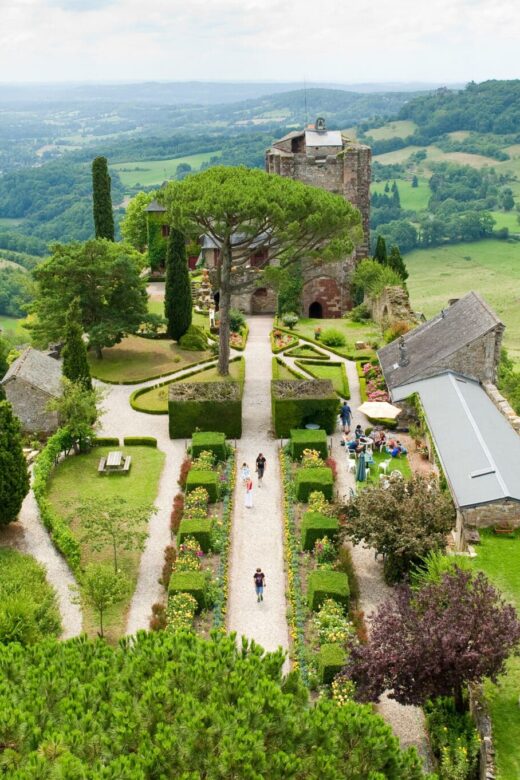 Château de Brive la Gaillarde, Dordogne, France