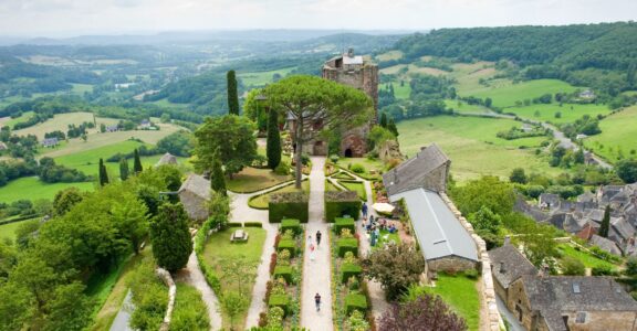 Château de Brive la Gaillarde, Dordogne, France